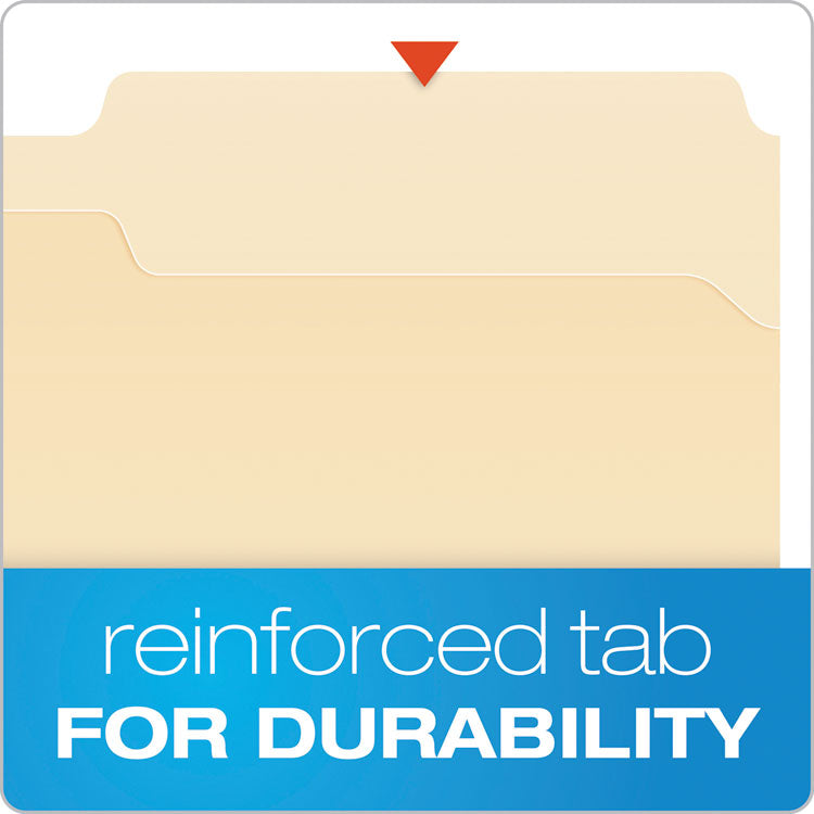 Manila Fastener Folders, 1/3-Cut Tab: Assorted, 1 Fastener, Legal Size, Manila, 50/Box