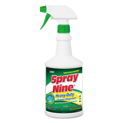 Heavy Duty Cleaner/Degreaser/Disinfectant, 32 oz Trigger Spray Bottle