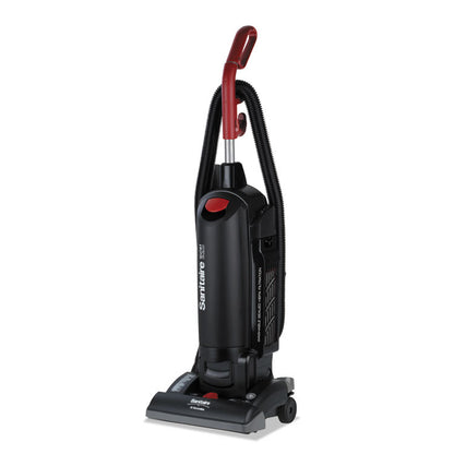 FORCE QuietClean Upright Vacuum SC5713D, 13" Cleaning Path, Black