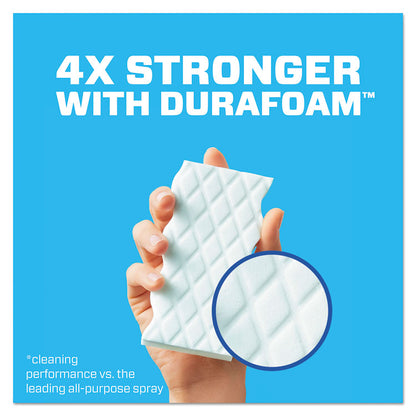 Magic Eraser Extra Durable, 4.6 x 2.4, 0.7" Thick, White, 4/Box