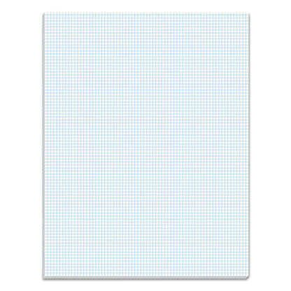 Quadrille Pads, Quadrille Rule (8 sq/in), (50) White 8.5 x 11 Sheets