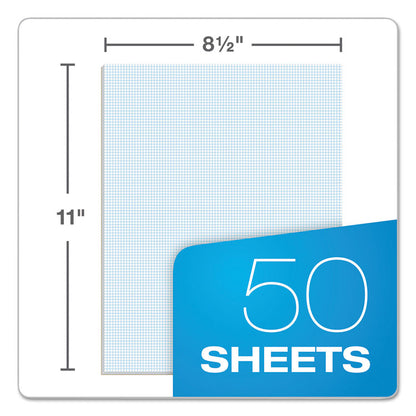 Quadrille Pads, Quadrille Rule, (50) White 8.5 x 11 Sheets