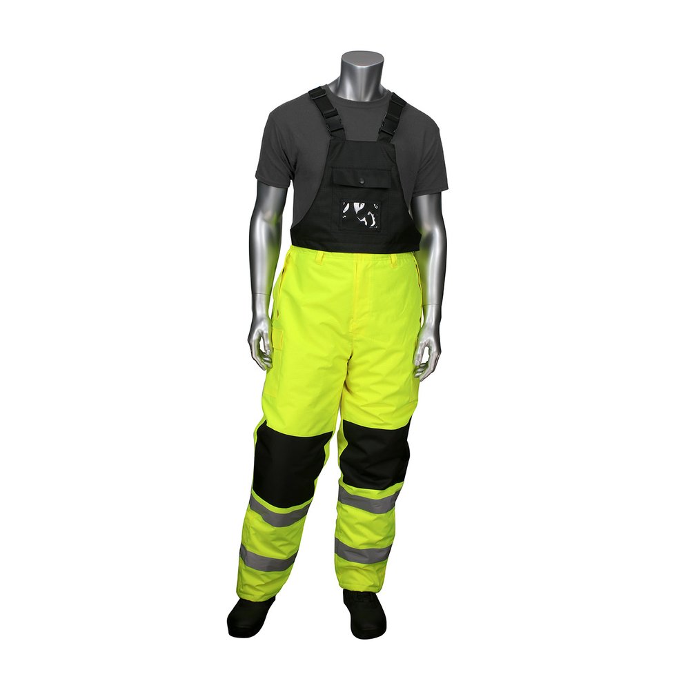 PIP ANSI Class E Insulated BIB Pants With Black Trim
