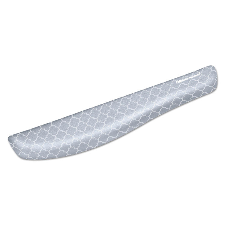 PlushTouch Keyboard Wrist Rest with FoamFusion Technology, 18.12 x 3.19, Lattice Design