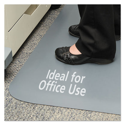 Pro Top Anti-Fatigue Mat, Rectangular, Gray Closed Cell Surface, 24" x 36"