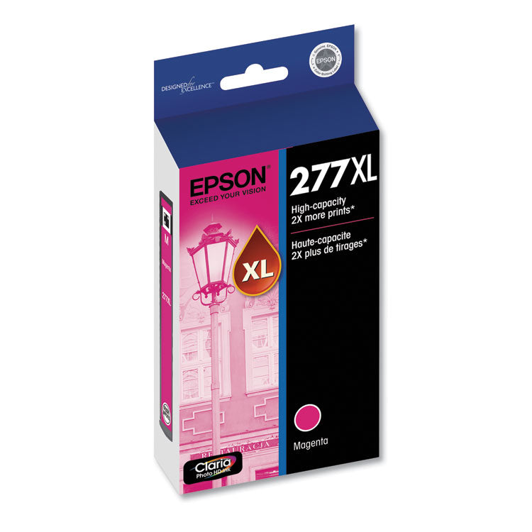 T277XL320-S (277XL) Claria High-Yield Ink, 740 Page-Yield, Magenta