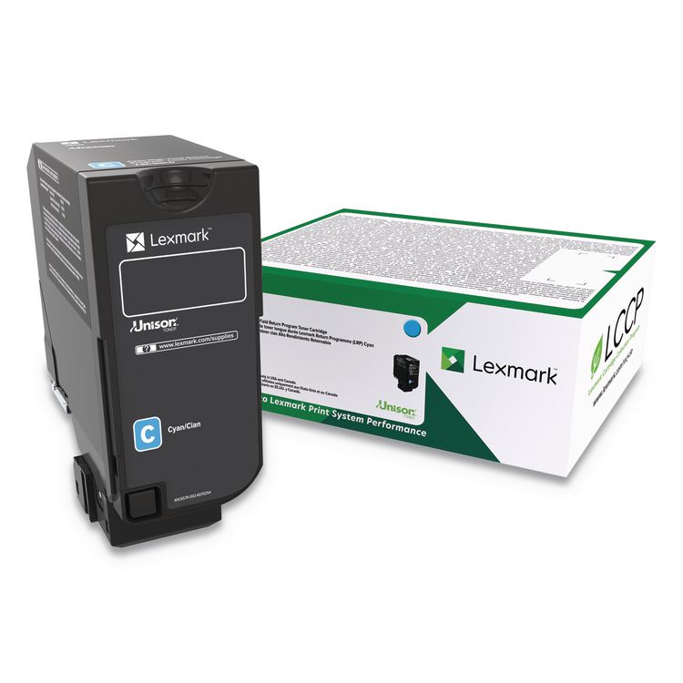 84C0HCG Unison High-Yield Toner, 16,000 Page-Yield, Cyan