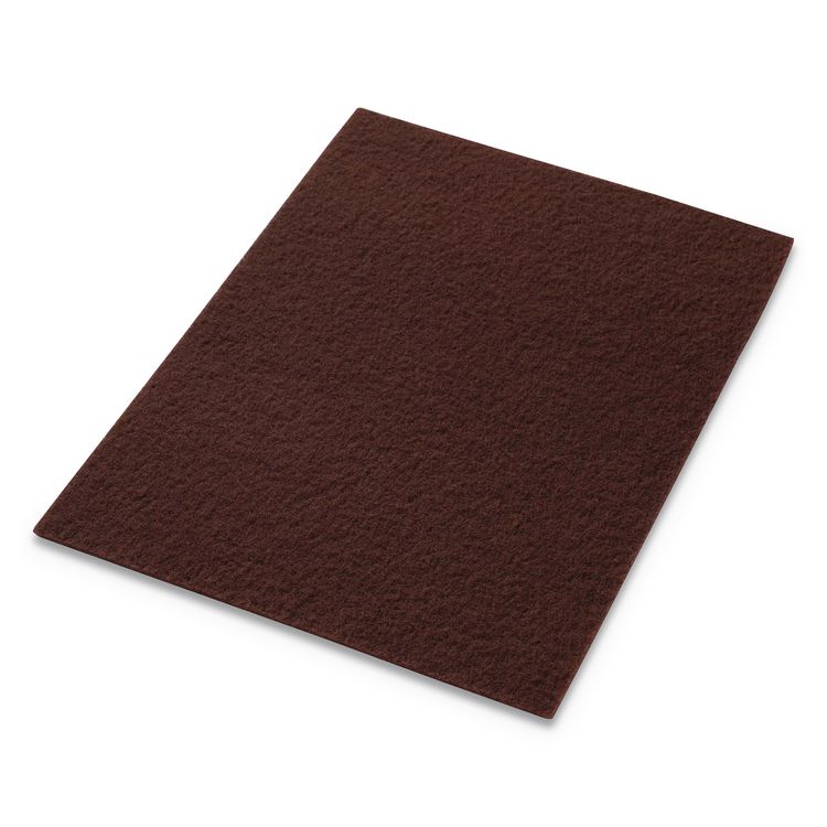 EcoPrep EPP Specialty Pads, 12 x 18, Maroon, 10/Carton