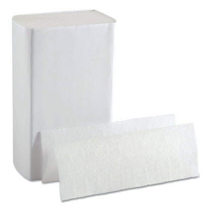 Pacific Blue Ultra Folded Recycled Paper Towels, 1-Ply, 10.2 x 10.8, White, 220/Pack, 10 Packs/Carton