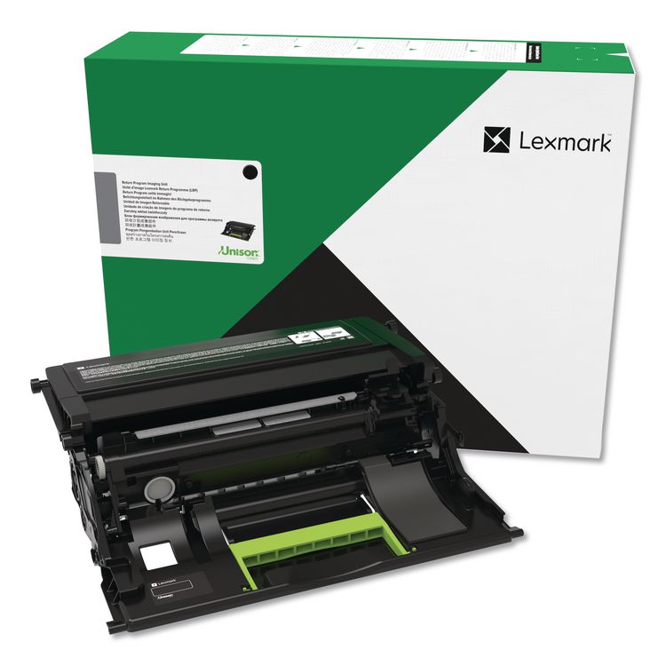 58D0Z00 Return Program High-Yield Imaging Unit, 150,000 Page-Yield, Black