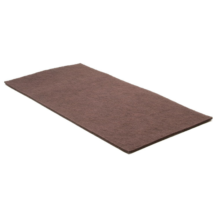 7910016742653, SKILCRAFT Floor Pads, 14 x 28, Maroon, 10/Box