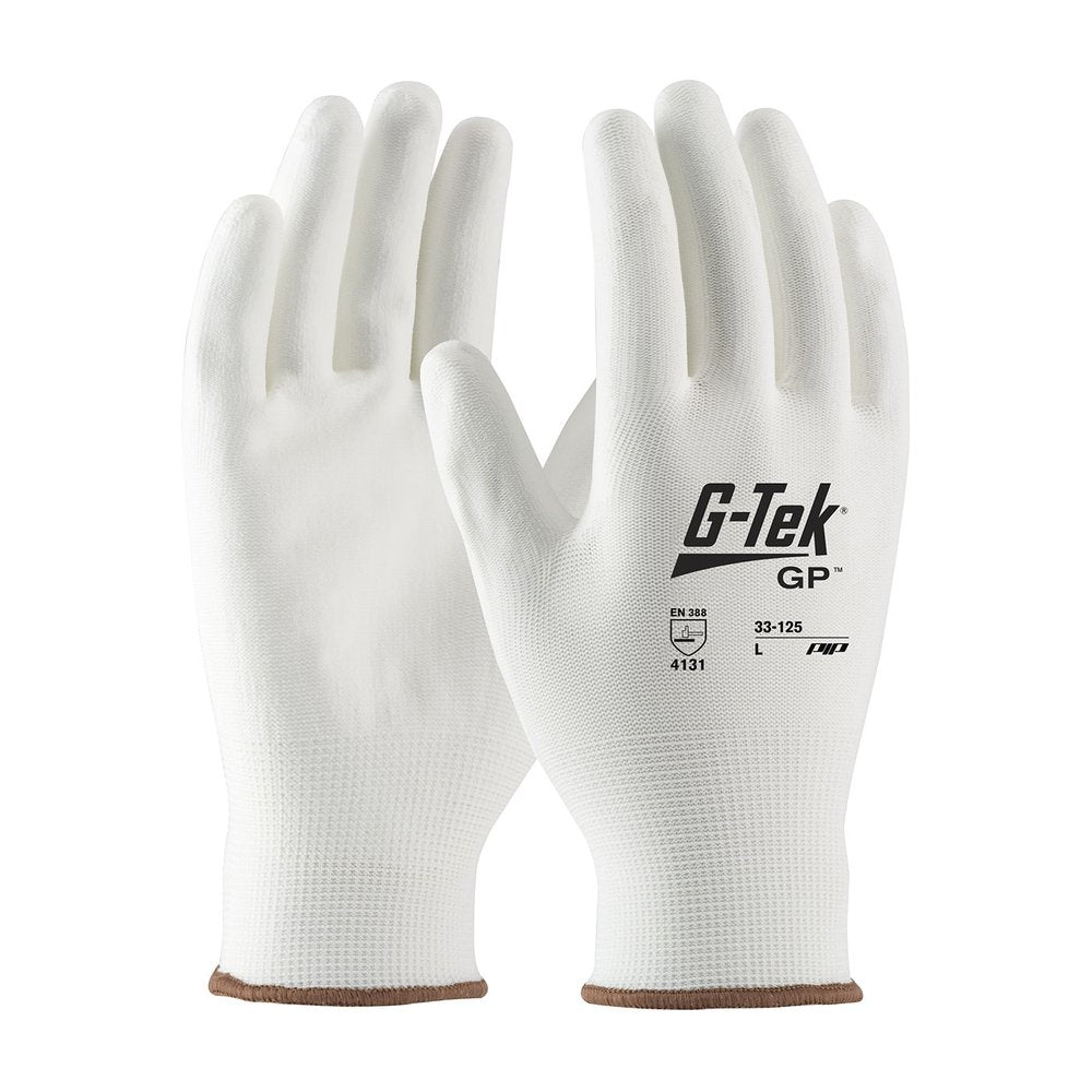 G-Tek by PIP Knit Nylon Glove Polyurethane Grip XXL, 12 Pairs/Dozen