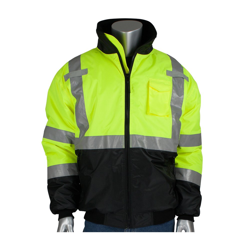 PIP Type R Class 3 Value Black Bottom Bomber Jacket
