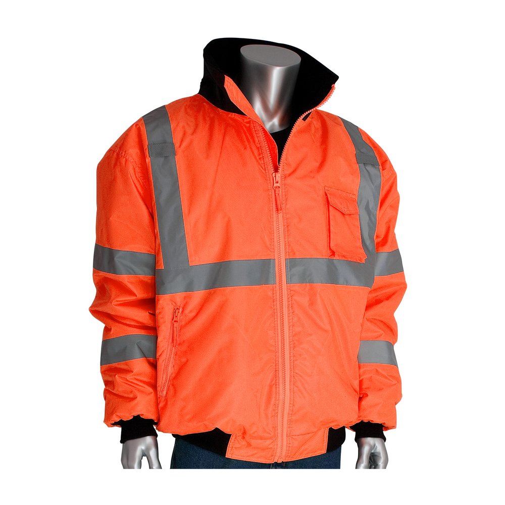 PIP Type R CL3 Value Bomberjacket W/ZIP-OUT ORG 6X