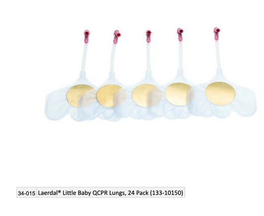 Kemp USA Laerdal® Little Baby QCPR Lungs, 24 Pack (133-10150)