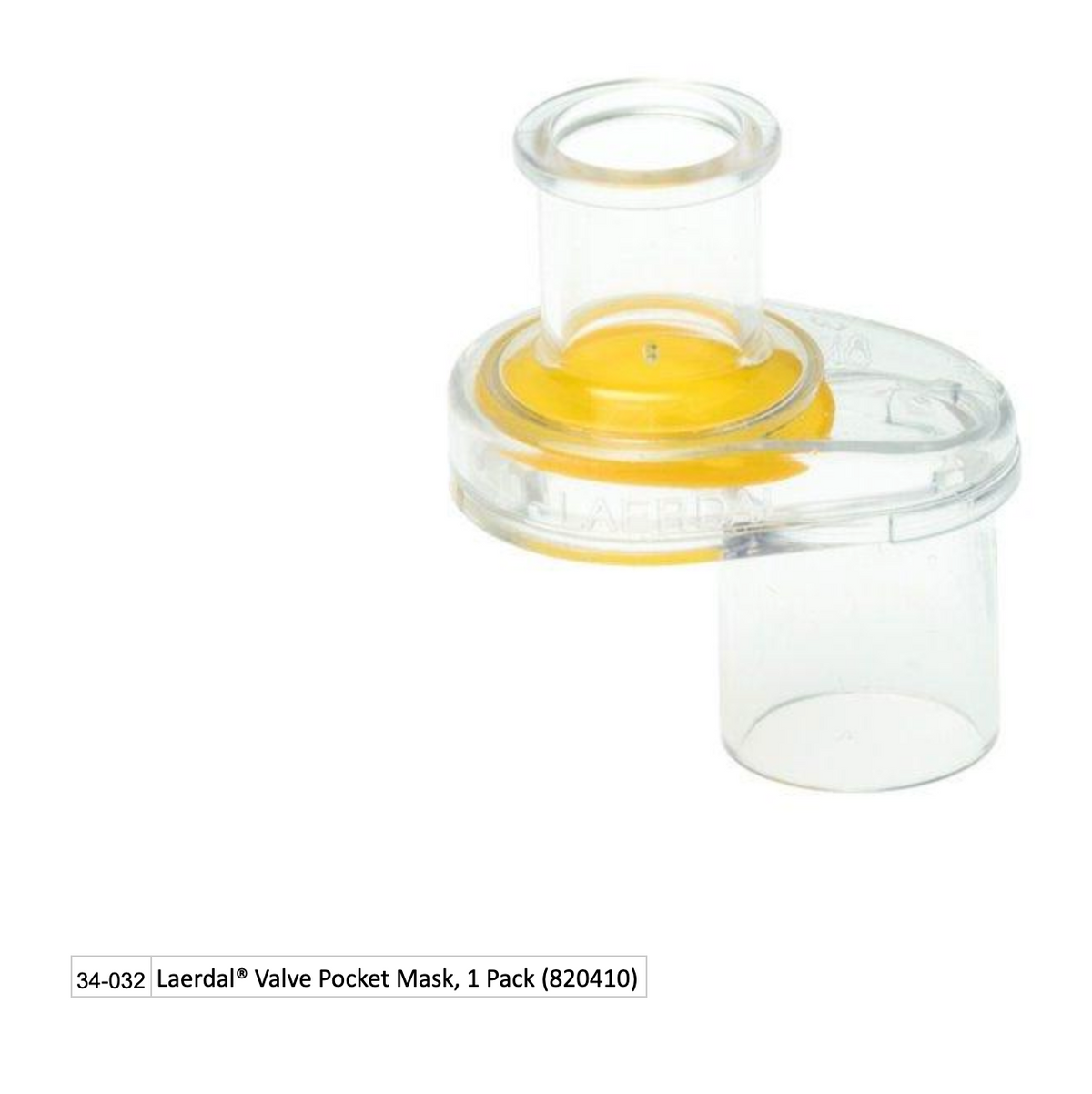 Kemp USA Laerdal® Valve Pocket Mask, 1 Pack (820410)