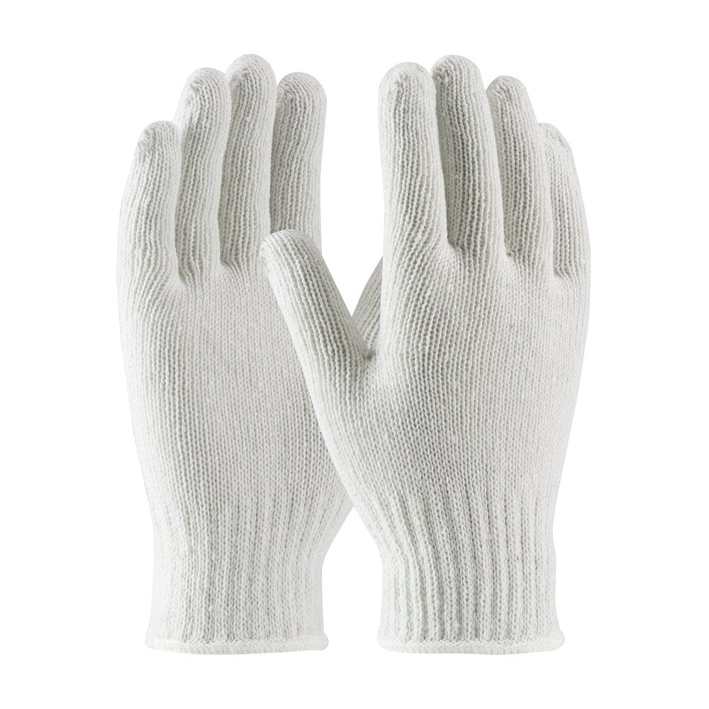 PIP COTTON/POLY Blend Medium Weight 7 Gauge White, 12 Pairs/Dozen