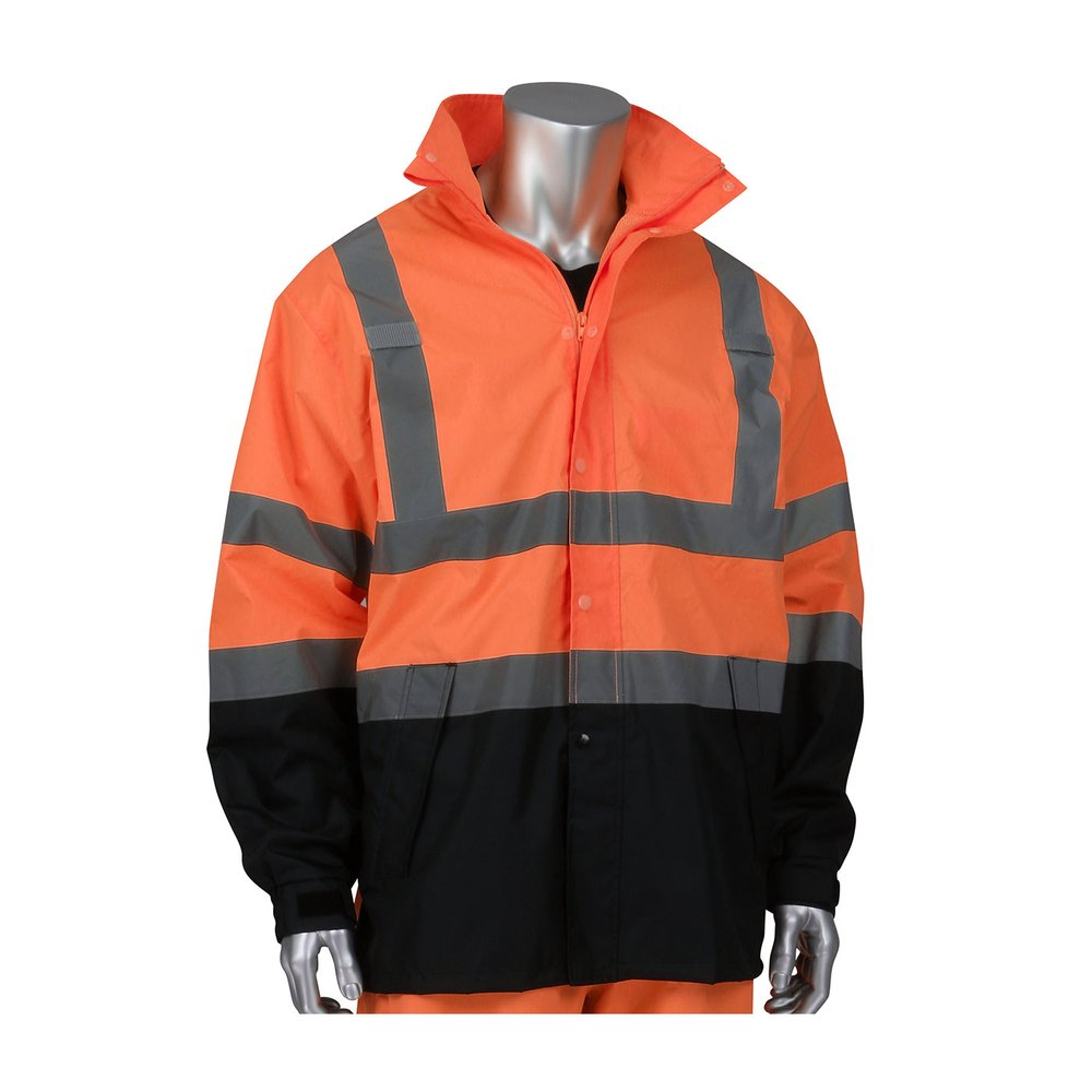 PIP Type R CL3 Waterproof Jacket ORG/BLK S/M