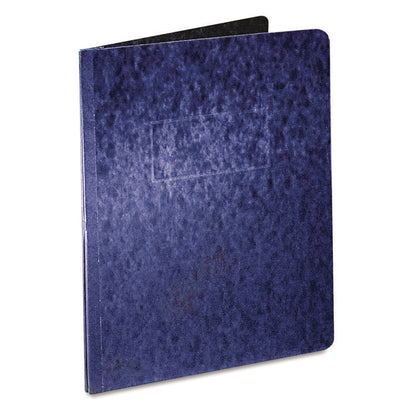 Heavyweight PressGuard and Pressboard Report Cover w/ Reinforced Side Hinge, 2-Prong Fastener, 3" Cap, 8.5 x 11, Dark Blue