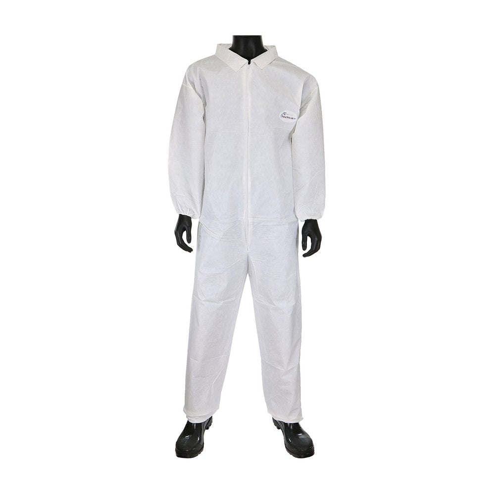 PIP Posiwear UB- Coverall Elas Wrist And Ankle, 25/Case