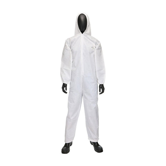 PIP Posiwear UB Coverall W/HOOD Elastic 6X, 25/Case