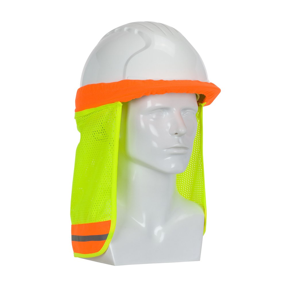 PIP FR Treated HI-VIS Hard Hat Neck Shade YEL
