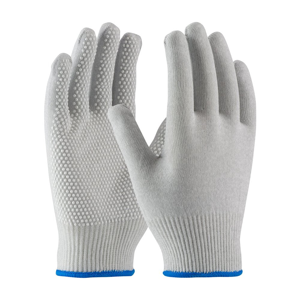 PIP Knit NYLON/CARBON Fiberesd Glove PVC DOT S, 12 Pairs/Pack