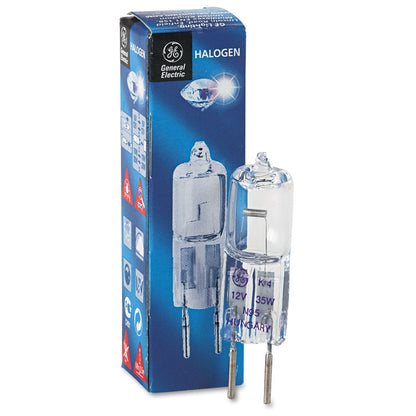 Halogen Bi-Pin T3 Light Bulb, Q35T3/12V/CL, 35 W, Clear