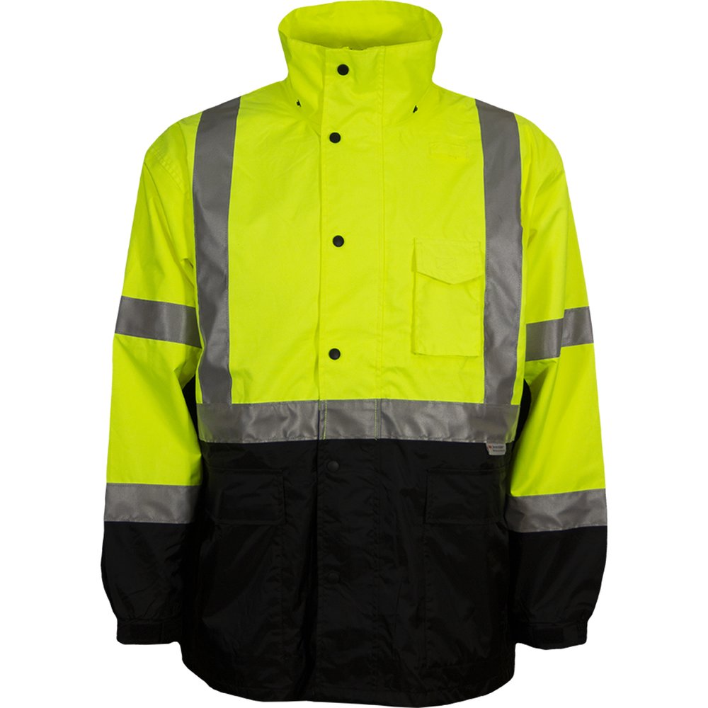 Reflective Apparel by PIP ANSI Type R CL3 2-TONE Wproof Parka