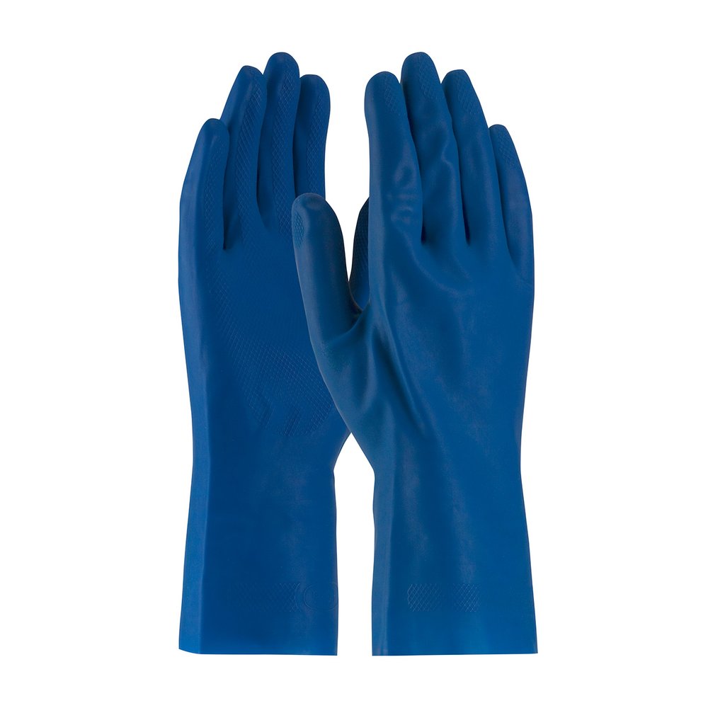 PIP Unsupport Latex Canner W/DIAMOND GRIP-18 MIL XL, 12 Pairs/Pack