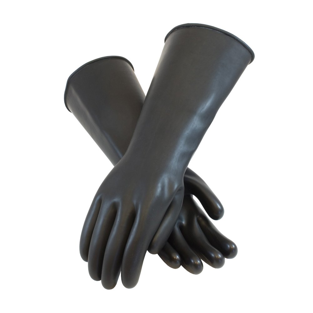 PIP HVY Duty Unsupported Latex SMOOTH-44 MIL XL, 12 Pairs/Dozen