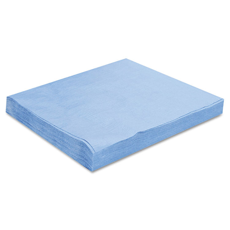 DuPont Sontara EC Engineered Cloths, 12 x 12, Blue, 100/Pack, 10 Packs/Carton