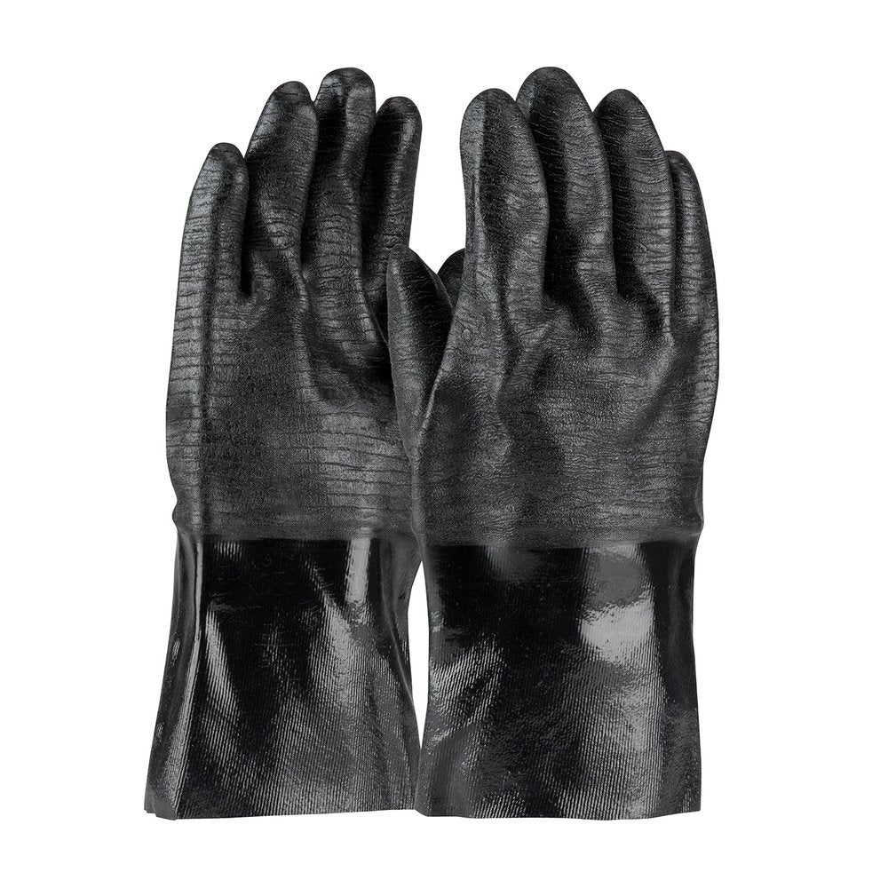 PIP 57-8630R Chemgrip Neopreneglv Intlk ETF BLK, 12 Pairs/Dozen