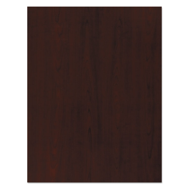 Enterprise Collection Double Pedestal Desk, 60" x 28.63" x 29.75", Harvest Cherry, (Box 2 of 2)
