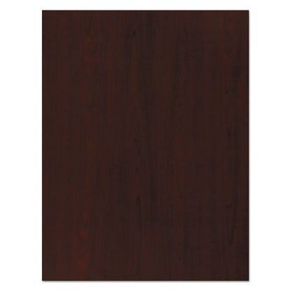 Enterprise Collection Double Pedestal Desk, 60" x 28.63" x 29.75", Harvest Cherry, (Box 2 of 2)