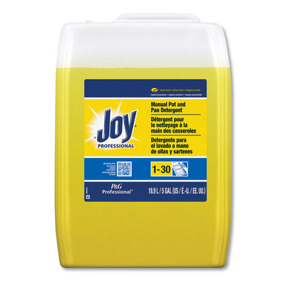 Dishwashing Liquid, Lemon Scent, 5 gal Cube