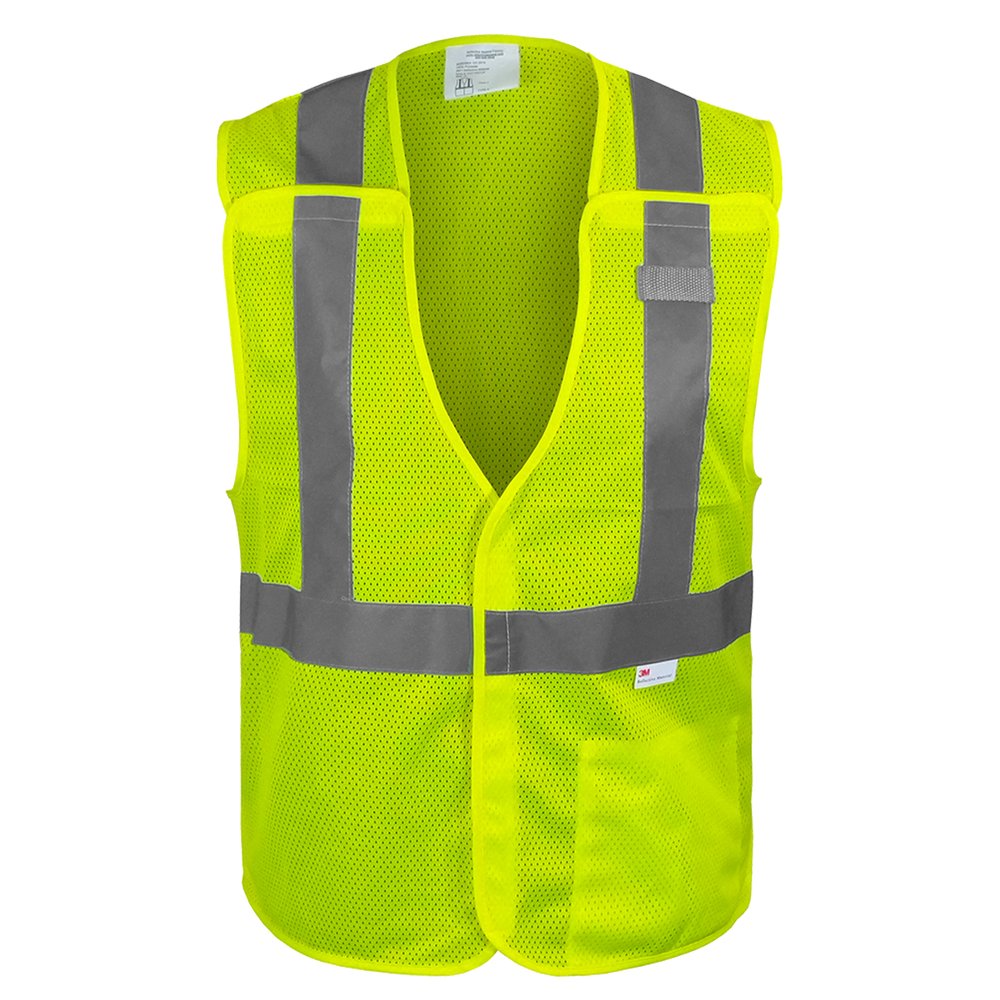 Reflective Apparel by PIP ANSI Type R CL2 Breakwayvest W/D.SHOULDER YEL