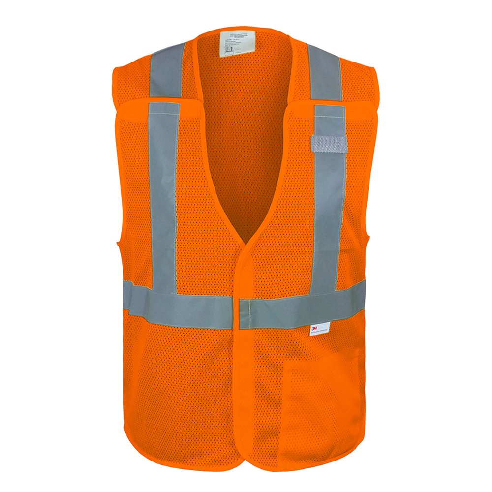 Reflective Apparel by PIP ANSI Type R CL2 Breakwayvest W/D.SHOULDER ORG
