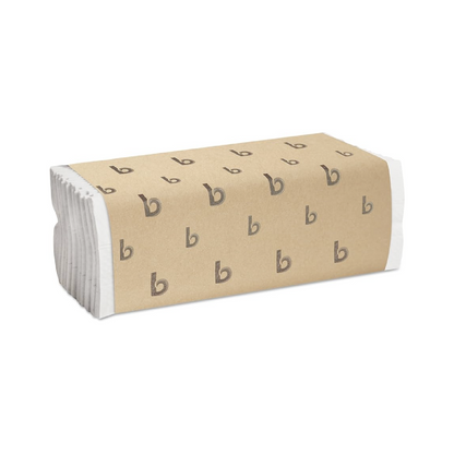 Boardwalk White 1-Ply C-Fold Paper Towels - 1-Ply, 11.44 x 10, Bleached White, 200 Sheets/Pack, 12 Packs/Carton, 72 Cartons/Pallet