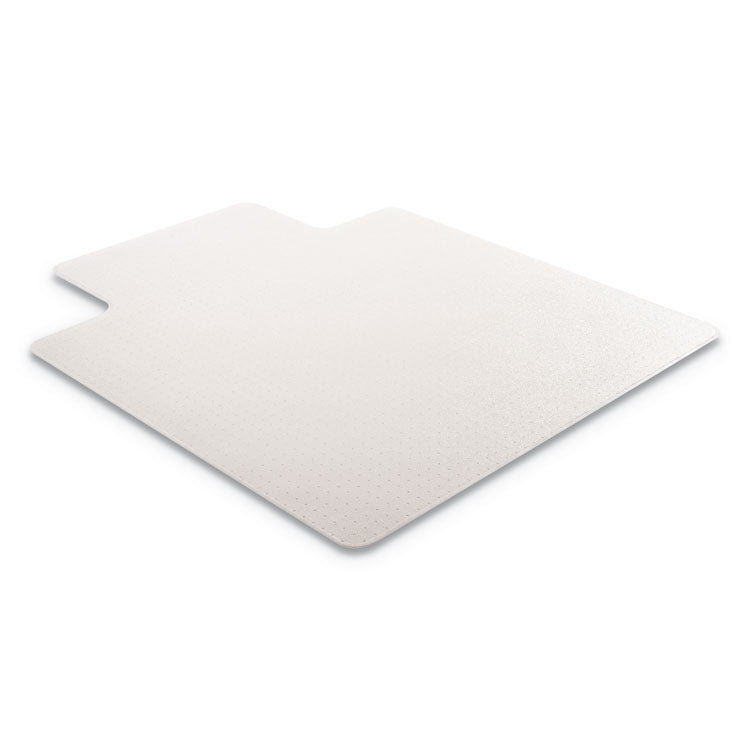 RollaMat Frequent Use Chair Mat for Medium Pile Carpet, Rectangular with Lip, Beveled Edges, 36" x 48", Clear, Ships Flat