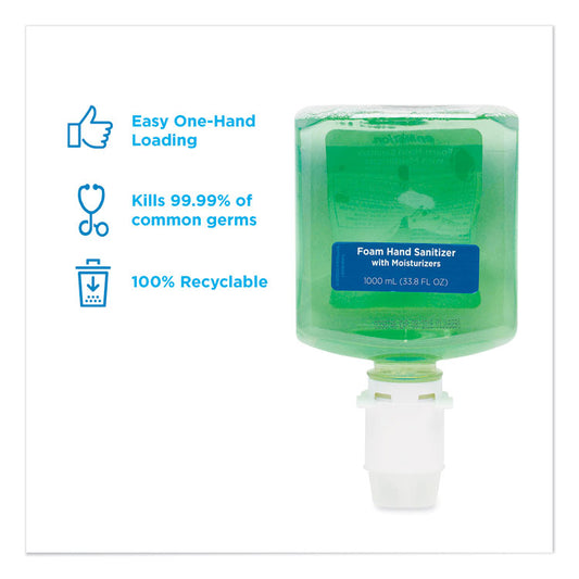 GP enMotion Gen2 Moisturizing Foam Hand Sanitizer Dispenser Refill, 1,000 mL, Fragrance-Free (Each)