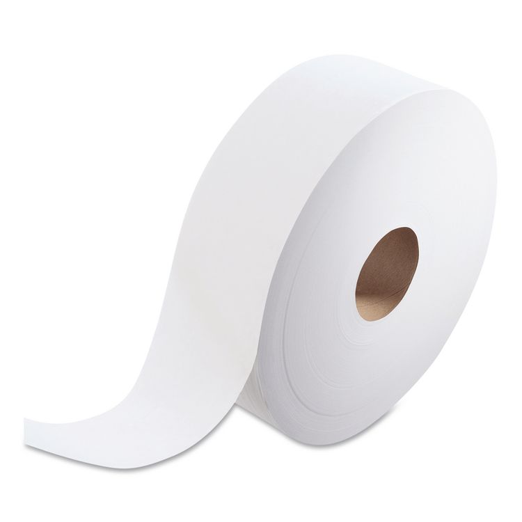 Essential Extra Soft JRT, Septic Safe, 2 Ply, 3.55" x 750 ft, White, 12 Rolls/Carton