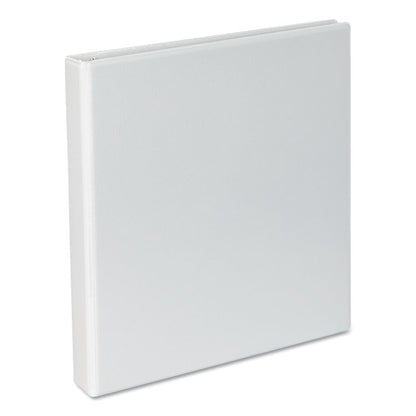 Slant D-Ring View Binder, 3 Rings, 1" Capacity, 11 x 8.5, White