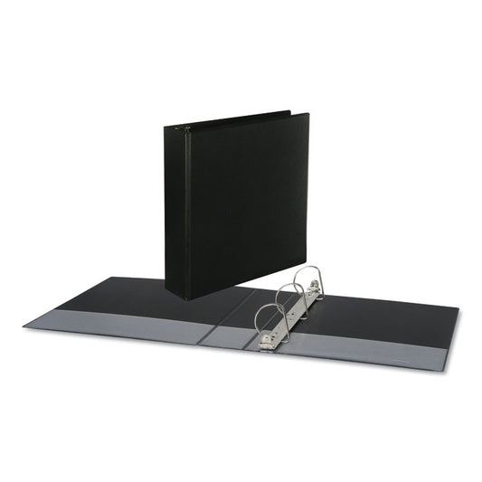 Slant D-Ring View Binder, 3 Rings, 2" Capacity, 11 x 8.5, Black (Each)