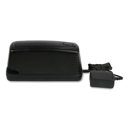 Electric Stapler with Staple Channel Release Button, 20-Sheet Capacity, Black