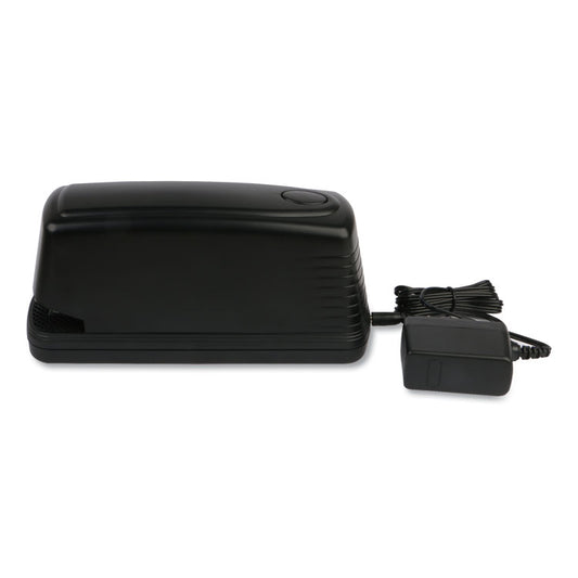 Electric Stapler with Staple Channel Release Button, 20-Sheet Capacity, Black