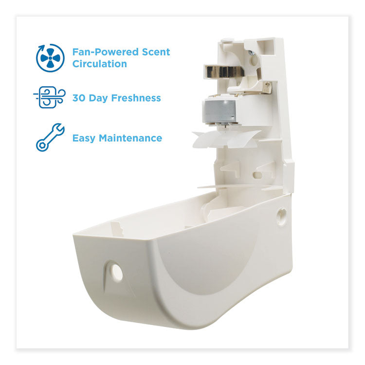 ActiveAire Powered Whole-Room Freshener Dispenser, 4.38 x 4 x 7.81, White