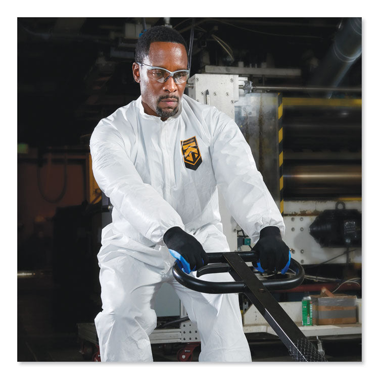 A40 Elastic-Cuff and Ankles Coveralls, White, 2X-Large, 25/Carton