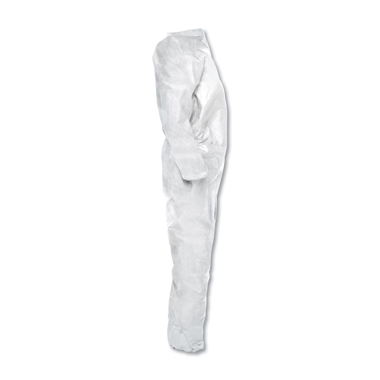 A20 Breathable Particle Protection Coveralls, Zip Front, Elastic Wrists and Ankles, X-Large, White