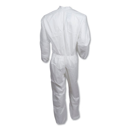 A40 Coveralls, Open Wrists and Ankles, X-Large, White
